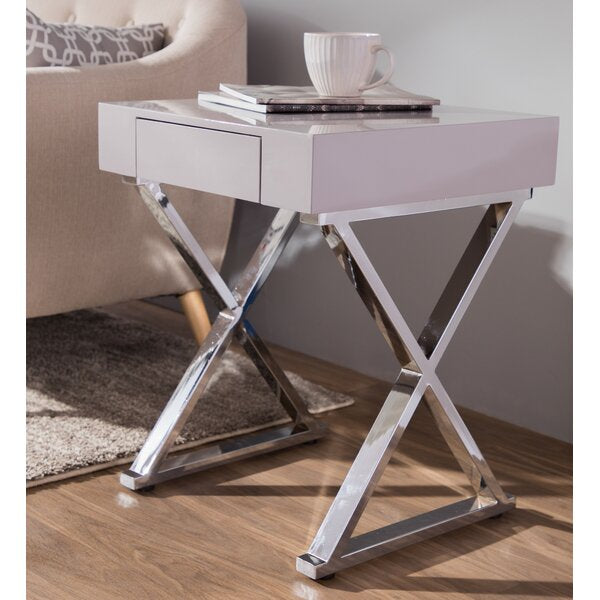 X End Table |White