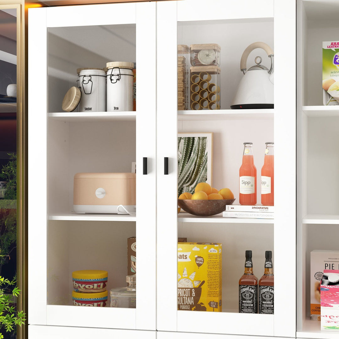 Ryo Tall Crockery Unit | White