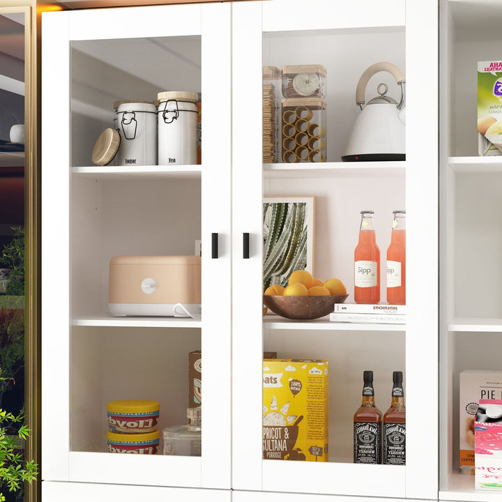 Ryo Tall Crockery Unit | White