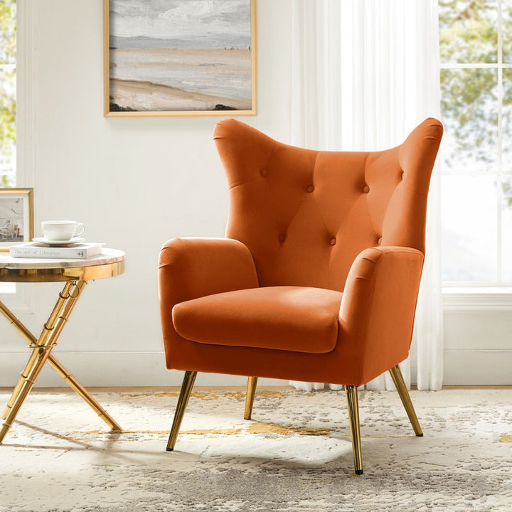 Wing Lounge Chair | Orange