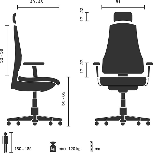 Ergohuman Director High Back Office Chair | Tan