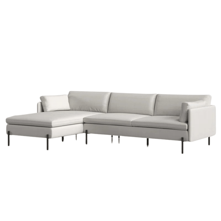 Union L Shape Sofa | Beige | Facing Left