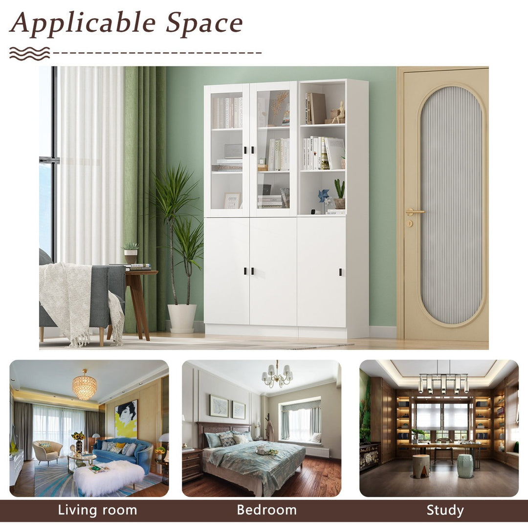 Ryo Tall Crockery Unit | White