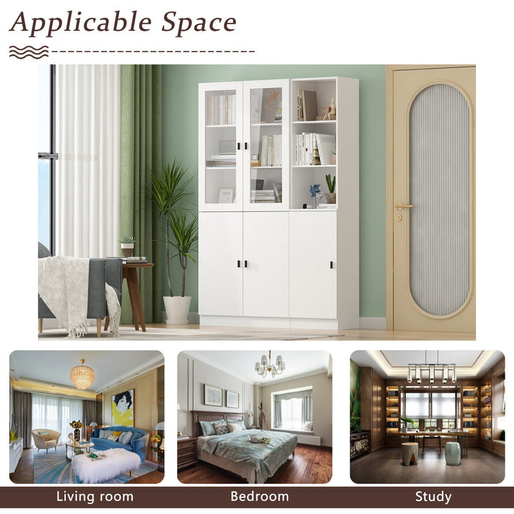 Ryo Tall Crockery Unit | White