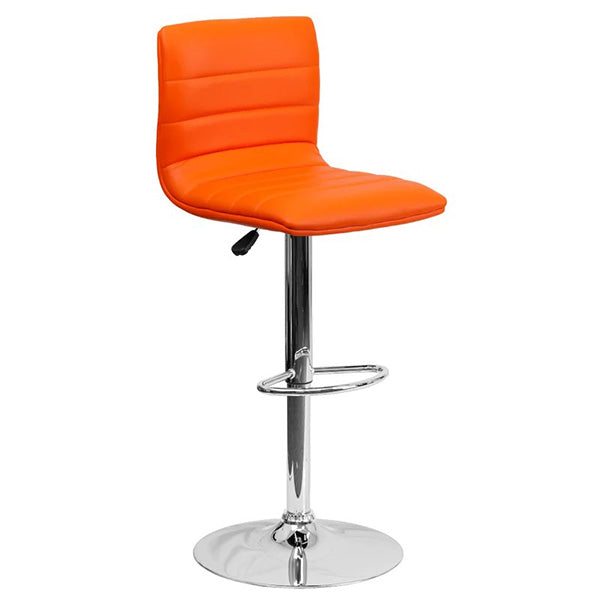 Carter Bar Stool | Orange