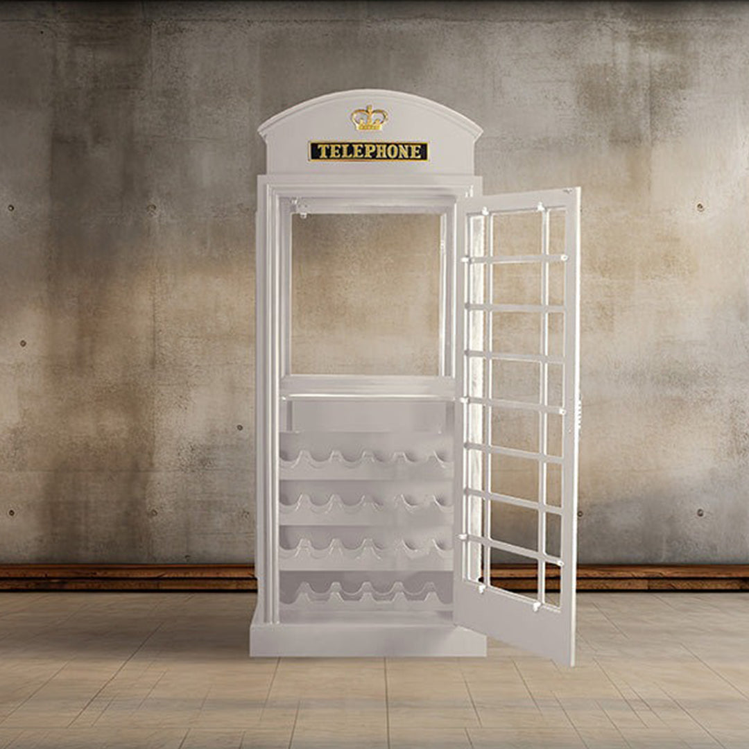 Booth Tall Bar unit | White
