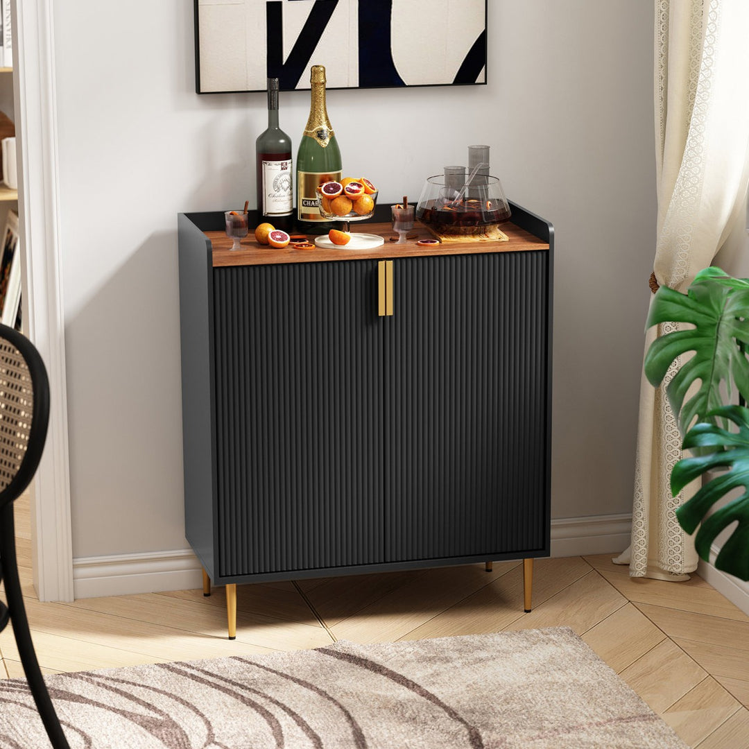 Emi Bar Cabinet | Black