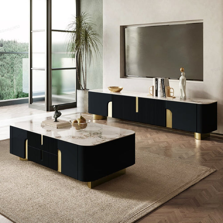 Vista TV Stand | Black | Medium