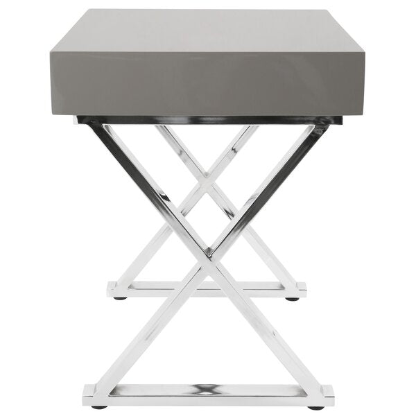 X End Table | Grey