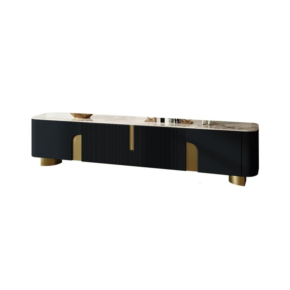 Vista TV Stand | Black | Medium