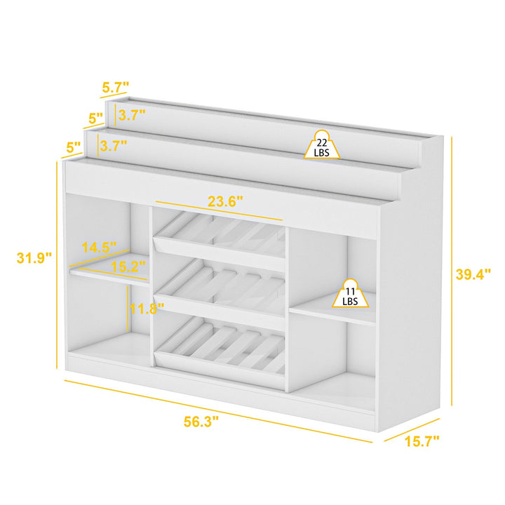 Jian Bar Rack | White