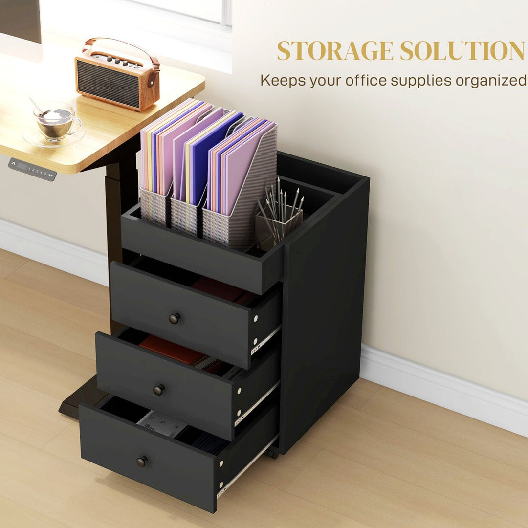 Wai Pedestal Drawer | Black