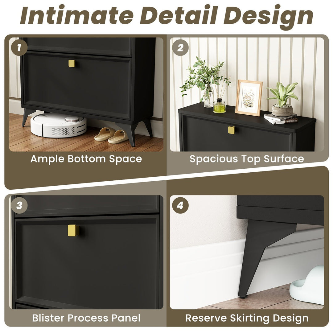 Kalyna Shoe Rack | Black