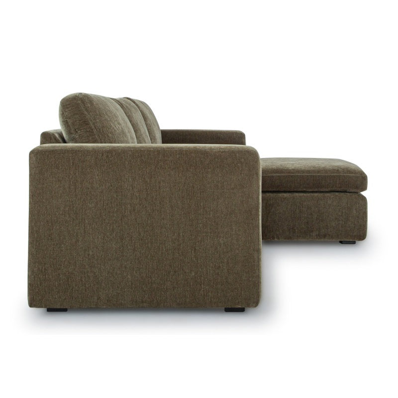 Cosmo Nest L-Shape Sofa | Olive | Right Facing