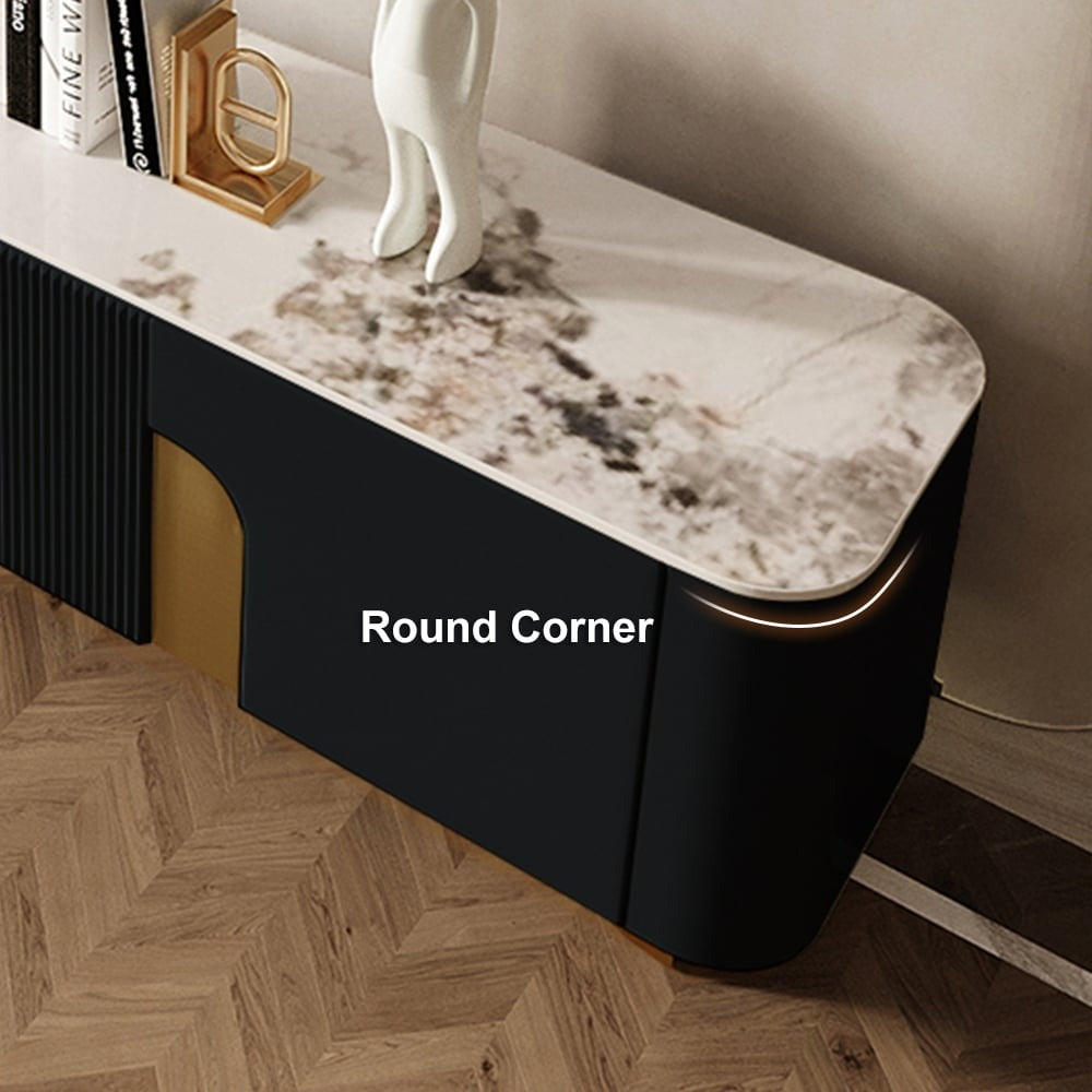 Vista TV Stand | Black | Medium