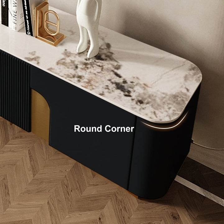 Vista TV Stand | Black | Medium