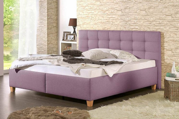 Unum Bed Without Storage | King | Hot Pink Fabric