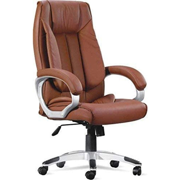 Elijah Executive High Back Office Chair |Brown