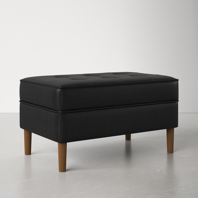 Lamp Ottoman | Black