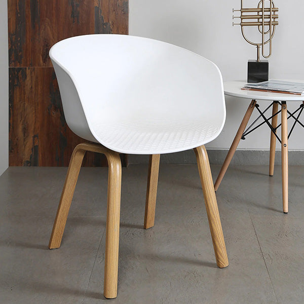 Muel Lounge Chair | White