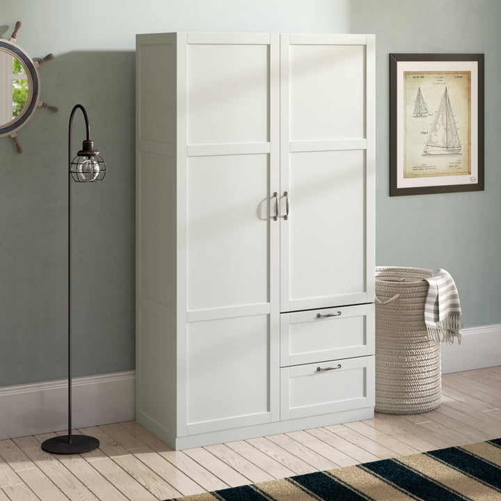 Ayaka 2 Door Wardrobe | White