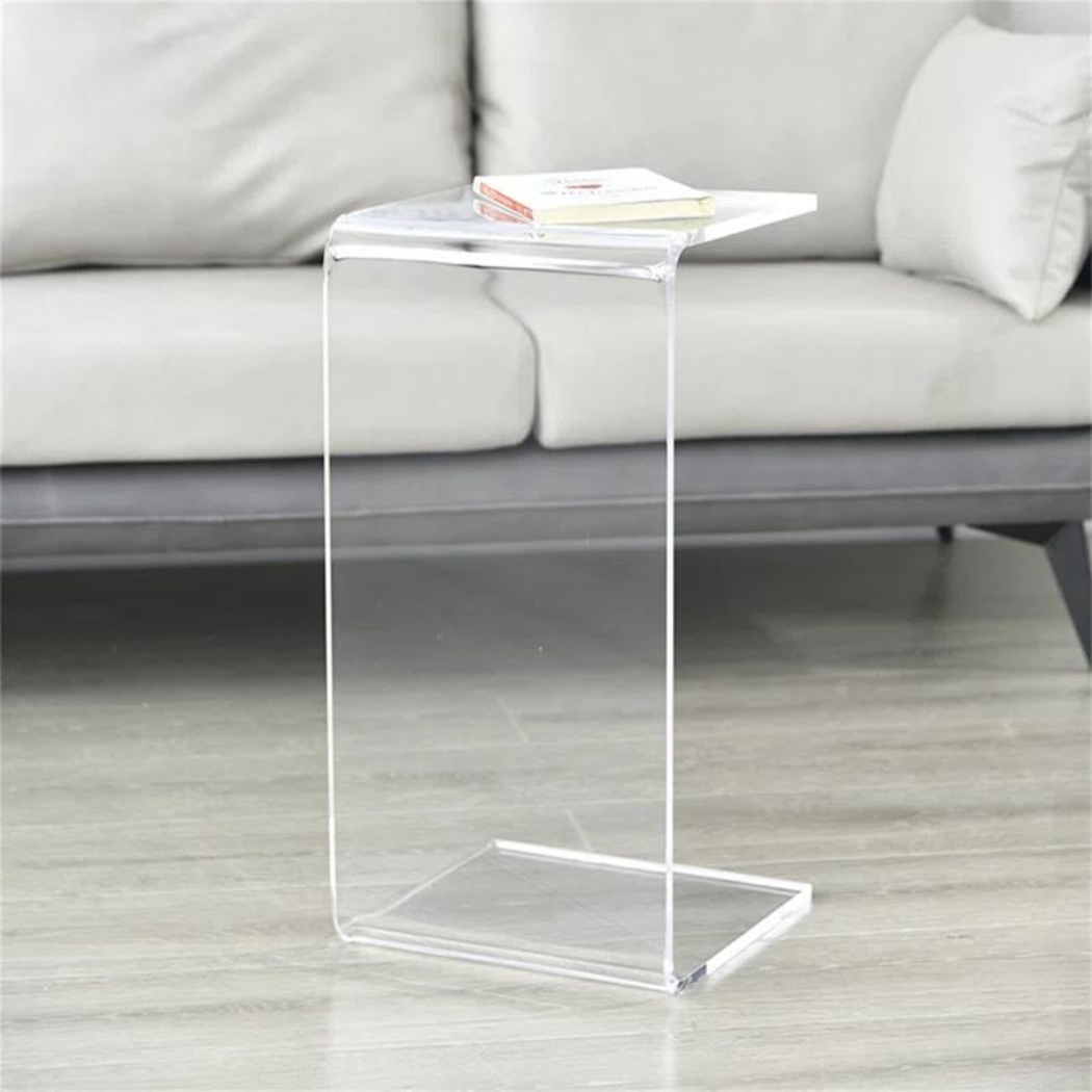 Urban Acrylic End Table | Clear