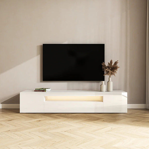 Nav Tv Stand | Medium | White