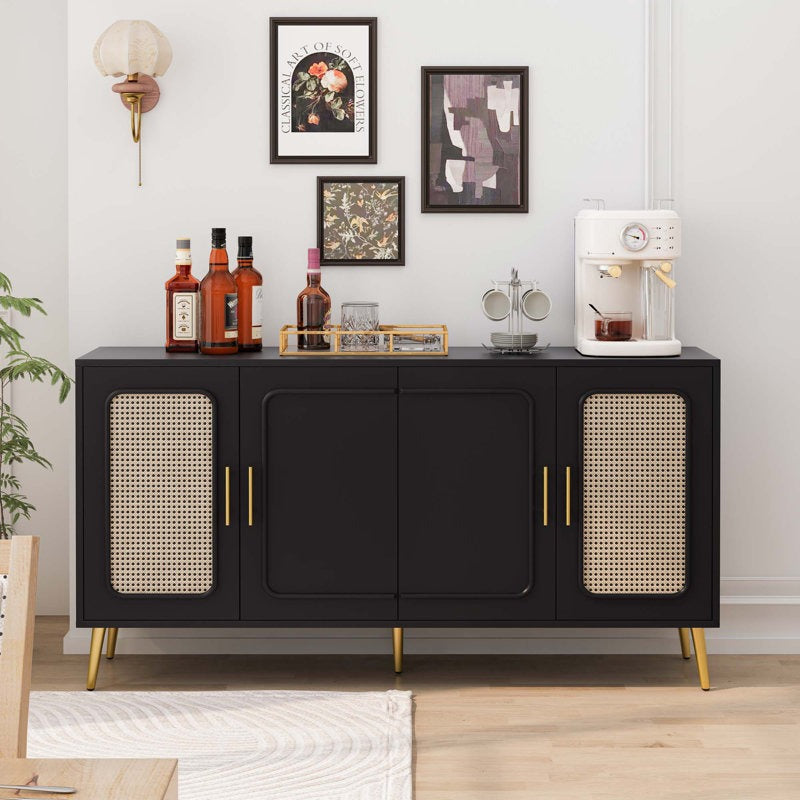 Cember Sideboard & Cabinet | Small | Black