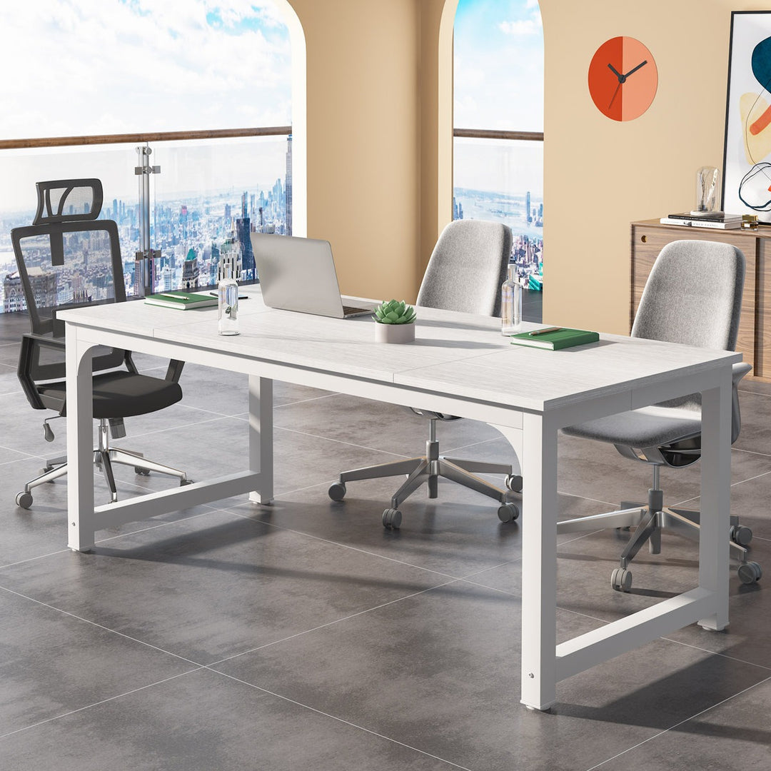 Jun Meeting  table | White