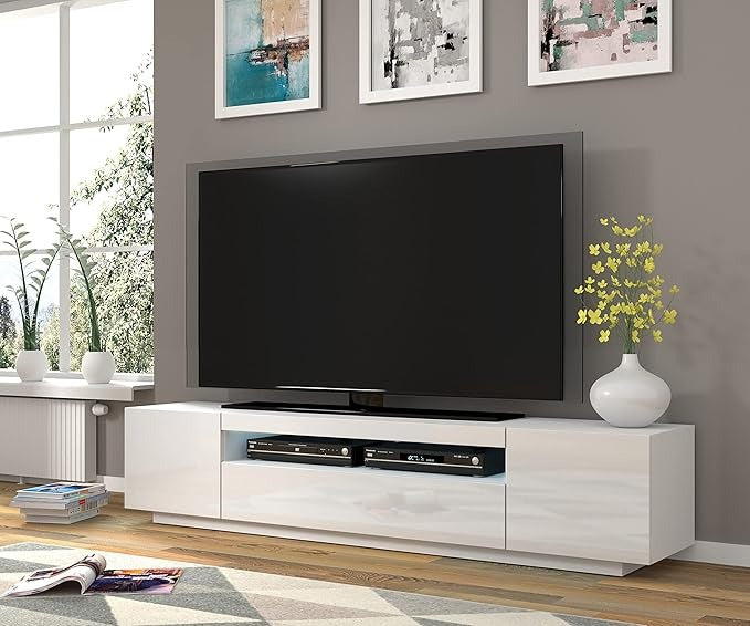 Nav Tv Stand | Large | White