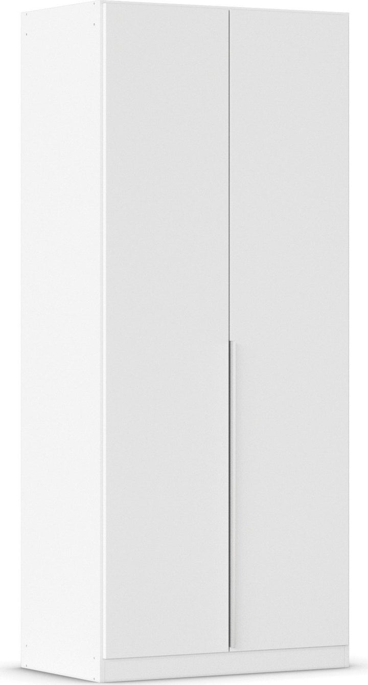Hidan 2 Door Wardrobe | Matte White