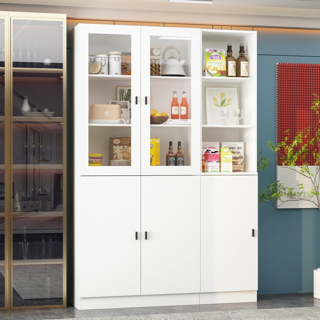 Ryo Tall Crockery Unit | White