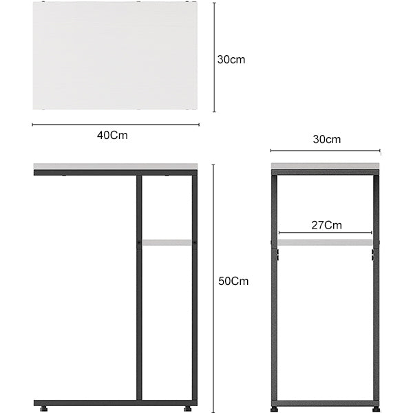 Cubi End Table | White