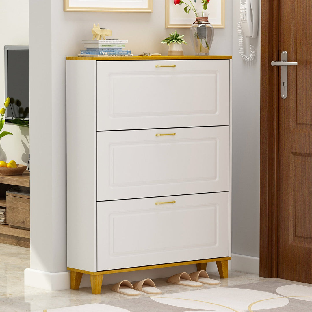 Sontse  Shoe Rack | White