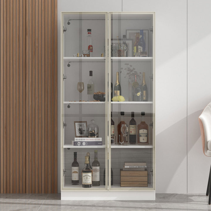 Joco Tall Crockery Unit | White