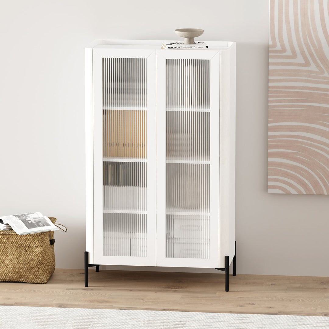 Duty  Tall Crockery Unit | White
