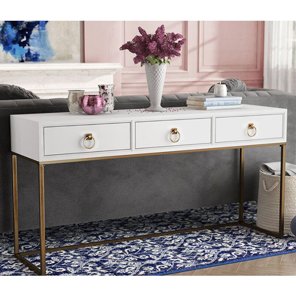 Peed Console Table | White