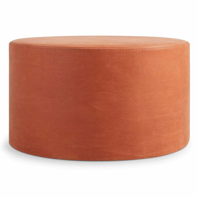 Bump Ottoman | Orange