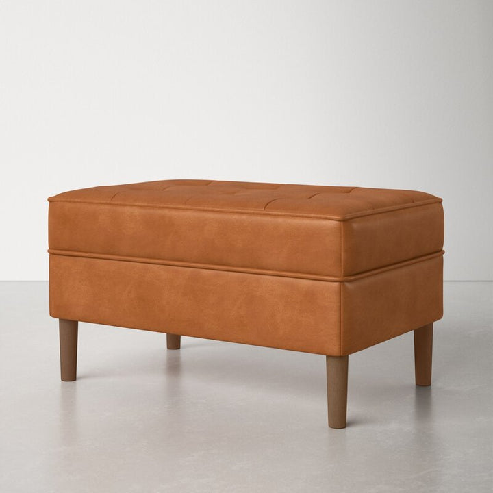 Lamp Ottoman | Tan