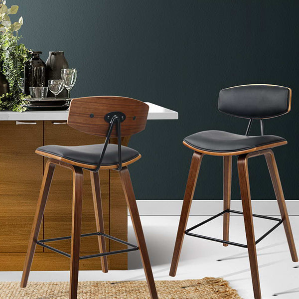 Luca Bar Stool | Walnut