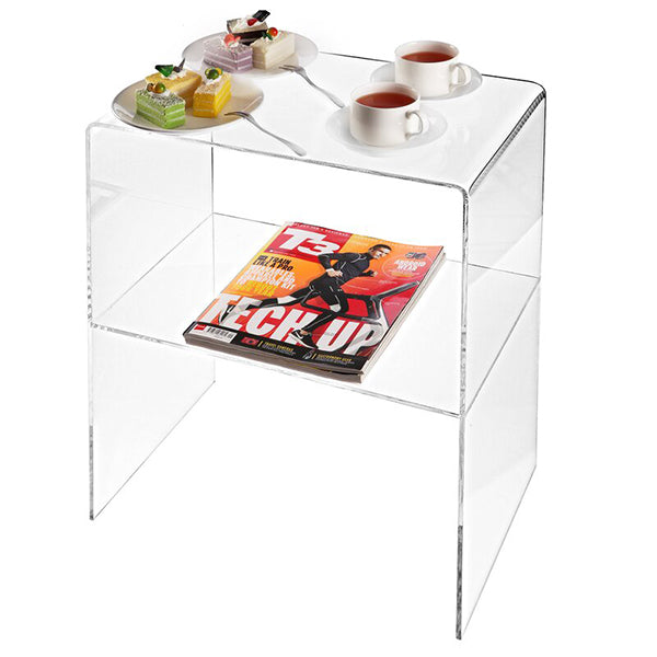 Film End Table | Clear