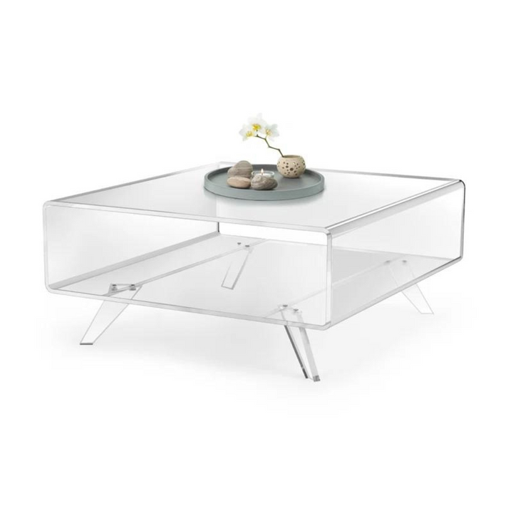 Saic Acrylic Coffee Table | Clear