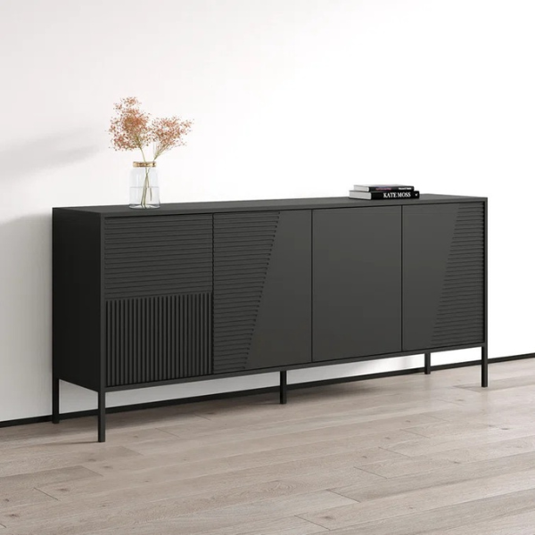 Otto Sideboard & Cabinet | Small | Black