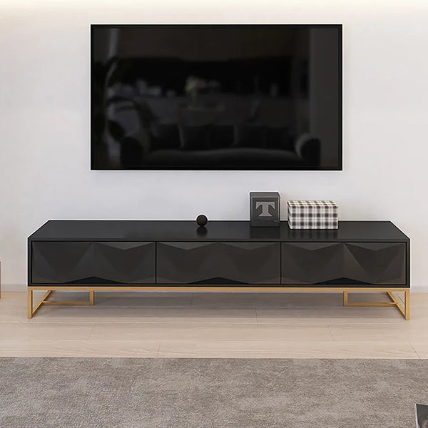 Isha TV Stand |Small | Black