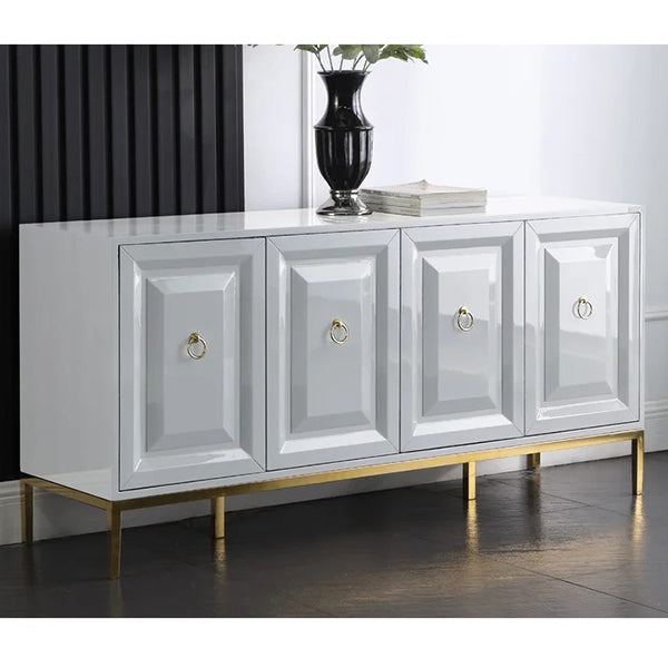 Clayton Sideboard & Cabinet | Small | White