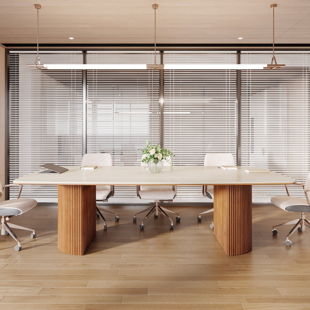 Arin Meeting Table | Beige