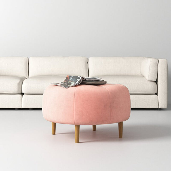 Fransh Ottoman | Pink