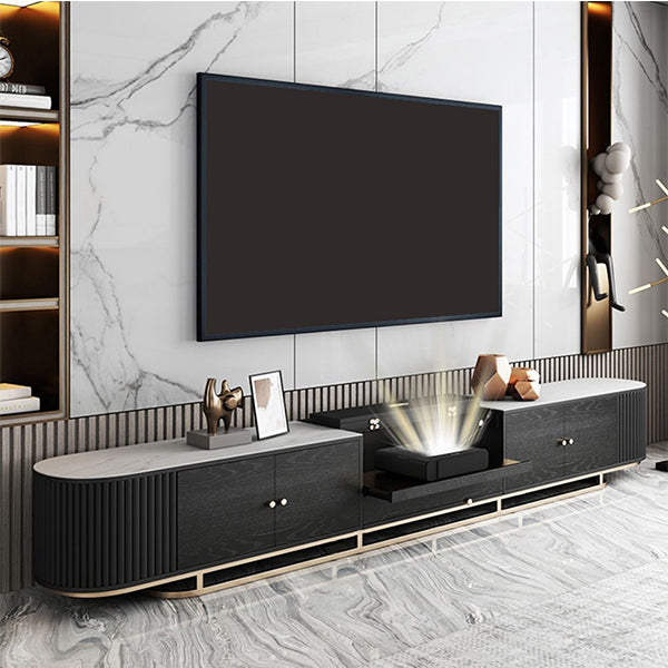 Premiere Projector TV Stand |Small | Black