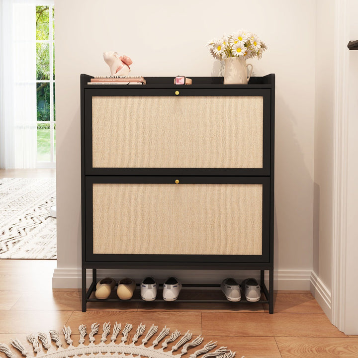 Halyna  Shoe Rack | Black