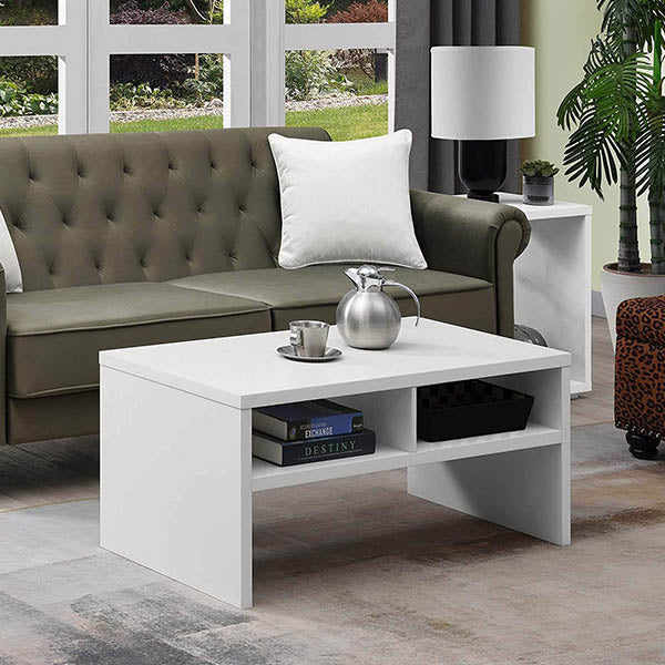 Fayre Coffee Table | White